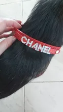Collar personalizado con hebilla para perros y gatos, Collar personalizado con letras y diamantes de imitación para perros pequeños y medianos