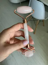 Gua Sha-Rodillo de Jade de cuarzo rosa Natural, masajeador corporal Facial, conjunto de piedra de Jade, herramienta de masaje de belleza para estiramiento Facial