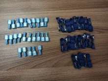 Snap Splice Cable-Connectors Lock Wire-Terminal Crimp-Wire Quick-Electrical 50pcs Waterproof