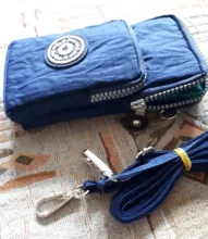 Bolso para teléfono móvil con cuello colgante para mujer, bolsa cruzada de hombro para correr, brazo de muñeca, gran oferta