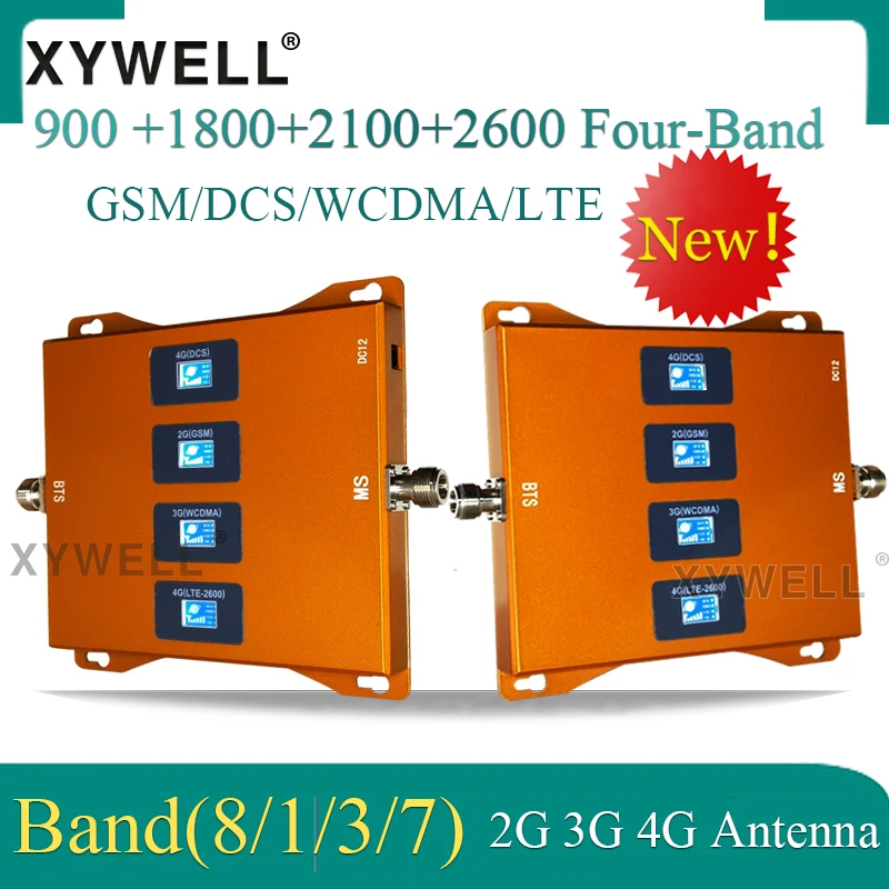 900 1800 2100 2600 Mhz Four-Band 4G Cellular