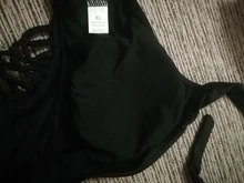 Brazilian Swimwear Monokini Bathing-Suit Push-Up Sexy White Women Cut-Out HALTER Bandage