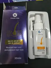 HAIRCUBE-esencia para el crecimiento del cabello para hombres y mujeres, suero para el crecimiento del cabello, Germinal rápido, cuidado del cabello, reparación, líquido antipérdida de cabello más grueso