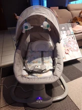 Mecedora para bebé recién nacido, cama de cuna para dormir, silla cómoda reclinable, eléctrica para bebé de 0 a 3 años