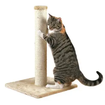 

TRIXIE Parla Cat tree Height 62 cm plush beige and lifelike sisal