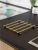 Позолоченный Чайник Кухонная Посуда Кастрюля Tablemat, Подставка Bino Серия Нержавеющей Стали Защищает Поверхность Декоративной Кухни