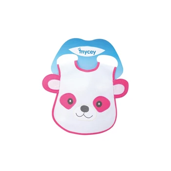 

Mycey Animal Shaped Bib Pinkbear