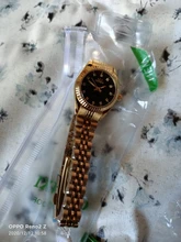 Marca CHENXI de lujo dorado con diamantes de imitación para mujer, resistente al agua, de cuarzo