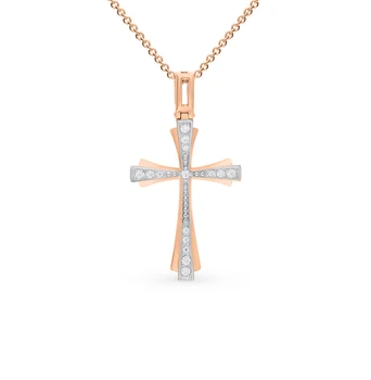

Silver Pendant with cubic zirconia sunlight