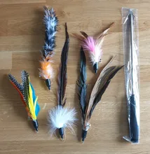 Cat-Stick Toys-Set Teaser Funny Kitten Training-Rod Pet-Supplies Exercise Pets Retractable