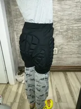 Deportes al aire libre de esquí de patinaje Pantalón corto de Snowboard Hip protector inferior acolchado para patinar y esquí y Snowboard Hip protección