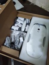 HUTT-limpiador de ventanas eléctricas DDC55, Robot doméstico de limpieza automática de ventanas, aspiradora de seguridad rápida, Planificación inteligente