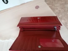 Billeteras de piel auténtica para mujer, cartera larga con doble cremallera, bolso de mano tipo monedero, monedero, VK-AE501