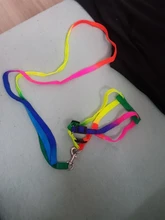 Harness Leash Traction Rope Lead Pet-Dog-Collar Rainbow Colorful Durable Nylon And 120cm