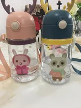 La alimentación de los niños niño recién nacido para bebida de bebé tazas de botellas de agua niños bebiendo sorbete una taza Infantil bebedor Copo con taza Correa