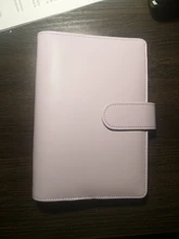 Carpeta de archivos recargable para Notebook, funda para Bloc de notas, carpeta de cuero, suministros de oficina, novedad