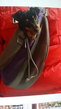 Bolsa de viaje transpirable para mascotas, bolso de hombro de malla Oxford, cómoda, bolso grande de hombro