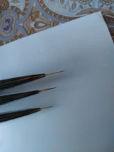 3 unids/set delineador para decoración de uñas pintura bolígrafo 3D consejos de acrílico DIY pinceles para Gel UV dibujo de línea de red manicura herramientas