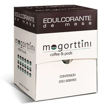 

Sweetener Mogorttini box 250 units of sacarines.