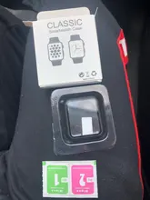 Vidrio + para Apple Watch Serie 6 5 4 3 SE 44mm 40mm watch cuero, iWatch 42mm 38mm Protector de pantalla + cubierta de apple Watch Accesorios