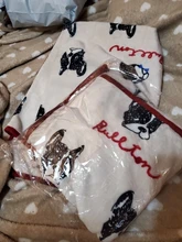 Soft Fleece French Bulldog Blankets Autumn/Winter Warm Pet Dog Bed Mat for Dogs Cushion