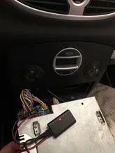 Biurlink-Adaptador de Audio y música para coche Renault, dispositivo estéreo con Bluetooth 5,0, manos libres, AUX-IN, ISO, 6 pines