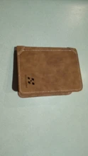 Cartera corta de cuero recubierto para hombre, billetera Retro de triple Vertical, billetera coreana para jóvenes, varias tarjetas, moda 2020