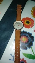 Reloj pequeño Vintage para mujer, correa de cuero, para deportes al aire libre, regalo