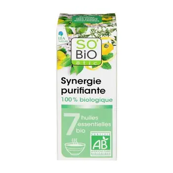 

SOBIO Synergizer purifier for diffuser with 7 essential oils-Bio-10 ml