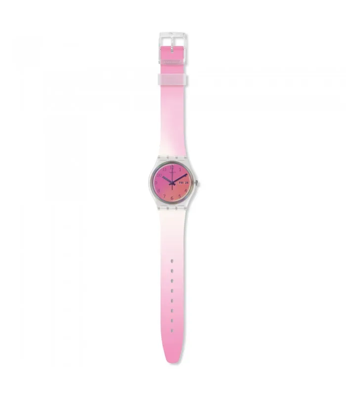 Часы swatch ULTRAFUSHIA Originals Gent 34 мм трансформация GE719