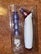 Aparato para limpieza profunda de la piel con espinillas, limpiador con punta de diamante de Zona T para nariz y resto del rostro, para la eliminación de espinillas, succión al vacío