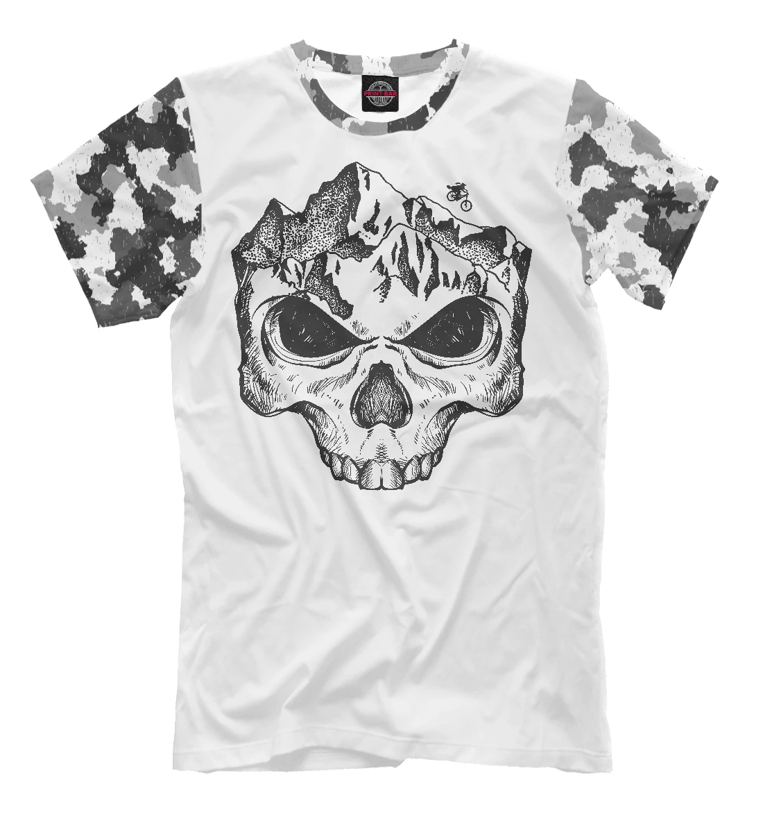 Футболка Skull Rider (Велосипед) | Мужская одежда
