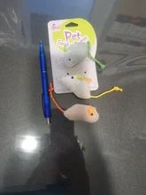 3pcs New Plush Simulation Mouse Cat Toy Plush Mouse Cat Scratch Bite Resistance Interactive