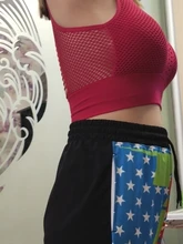 Medio de las mujeres de malla de apoyo Cruz de seguridad, extraíble tazas Deporte Tops sujetador la libertad sin Yoga Running deportes Bras