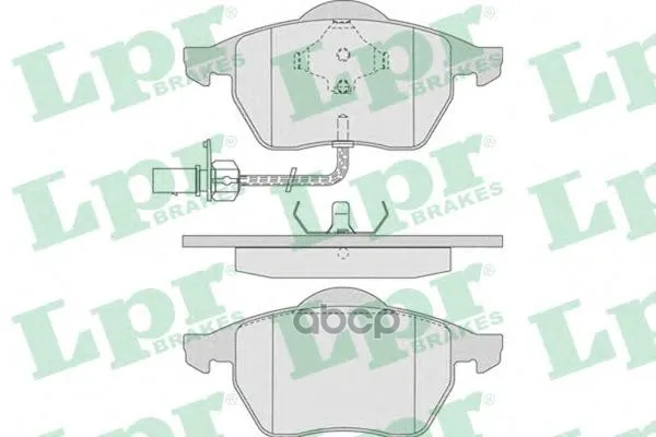 Колодки Тормозные Audi A4/A6/Volkswagen Passat 97 Передние Lpr 05p790 Lpr арт. 05P790