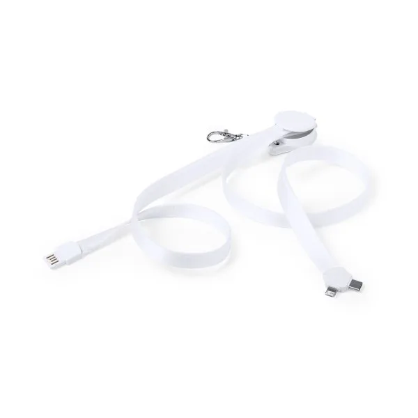 Зарядное устройство с USB-C, Micro USB и Lightning White 146145