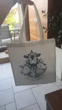 Bolso de compras con estampado de dibujos animados para chicas, bolsa de mano con estampado Hipster de amigos, no comida, Vegano, informal, a la moda