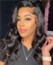 Luvin 28 30 32 40 pulgadas brasileño de la onda del cuerpo crudo extensiones de cabello humano cabello Remy extensiones con ondas al agua teje ofertas de productos al por mayor