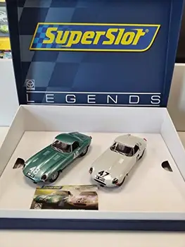 

Scalextric-car, white/green Color (Hornby H3898A)