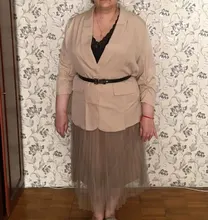 Traje adelgazante de talla grande para mujer, chaqueta con falda de malla, tendencia de dos piezas, primavera y otoño