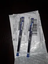 Alta calidad 10 color transparente de gran capacidad tinta lapicero de Gel para estudiante de la Escuela de papelería de oficina bien bolígrafo nuevo