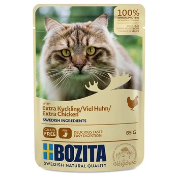 

Bozita pieces in sauce with chicken for cats 0,085 kg x 24 PCs