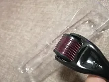 Aguja de rodillo cutáneo para el cuidado de la piel, herramienta para el cuidado de la piel, 540mm/0,2mm/0,25mm, titanio, 0,3