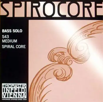 

S43 spirocore string for double bass strings 4/4, solo, Thomastik