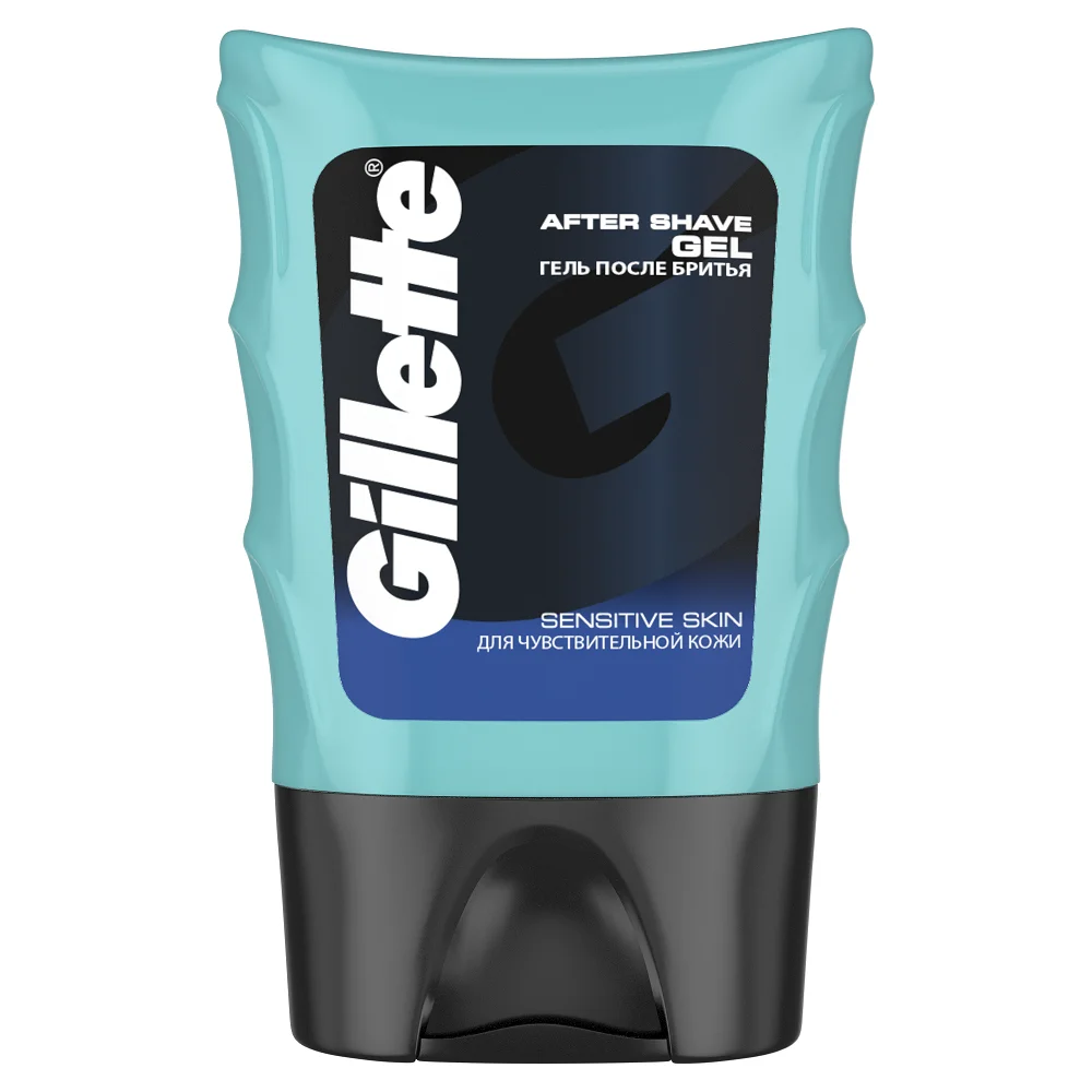 Vehicle after shaving Gillette gel for sensitive skin 75 ml bath Accessories men women care supplies body hair removal razors beauty | Красота