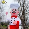 Inflatable Tube Guy Fast Food Restaurant Decoration Chef Balloon Outdoor  Advertising  Air Dancer Sky Tubeman Waving With Blower 6