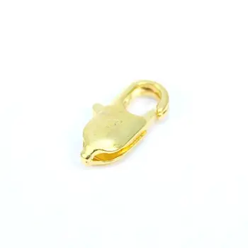 

Lxk002-a lock for beads, 12mm, pack/5 pcs., 'Astra' (gold)