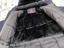 Los hombres de invierno de 2021 nueva gruesa Casual con capucha de lana con capucha Parkas a prueba de agua chaqueta de abrigo de los hombres prendas de vestir de moda bolsillos Parka chaqueta 46-58