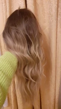 GEMMA-pelucas de cabello largo ondulado para mujeres negras, pelo sintético de parte media, para fiesta diaria, Cosplay, resistente al calor