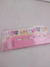 Post-it cute note paper-marcapáginas creativo, animal lindo, papel autoadhesivo, suministros escolares, etiqueta para mensaje